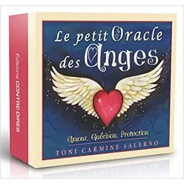 Boîte du Petit Oracle des Anges « Amour, Guérison, Protection », Éditions Contre-dires sur la tranche