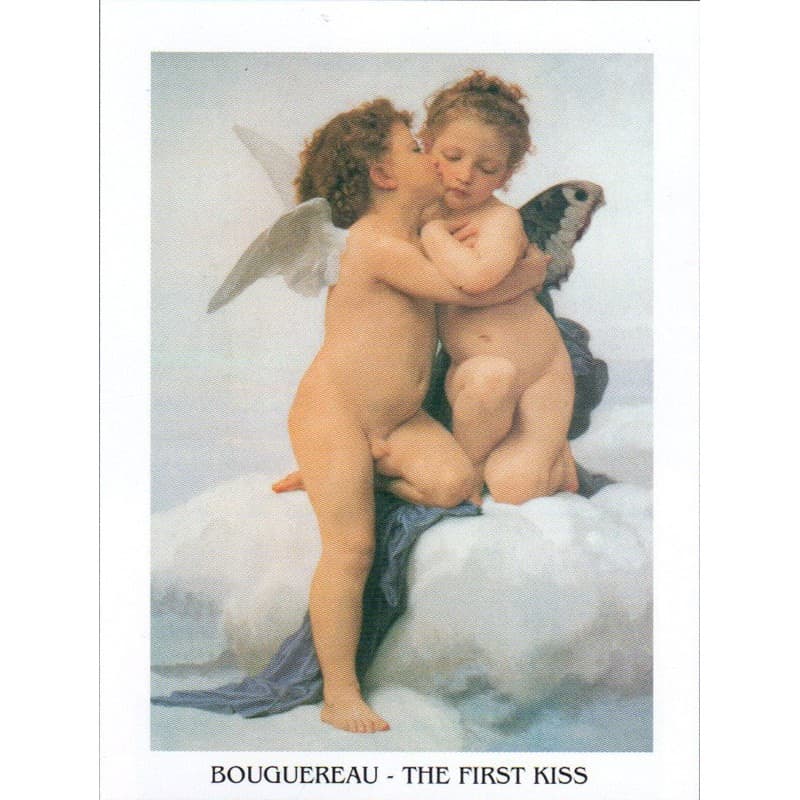 Bouguereau - The First Kiss 24 x 30 cm