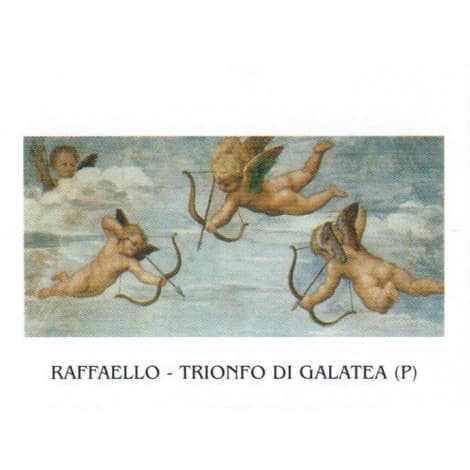 RAFFAELLO Trionfo Di Galatea 24x30