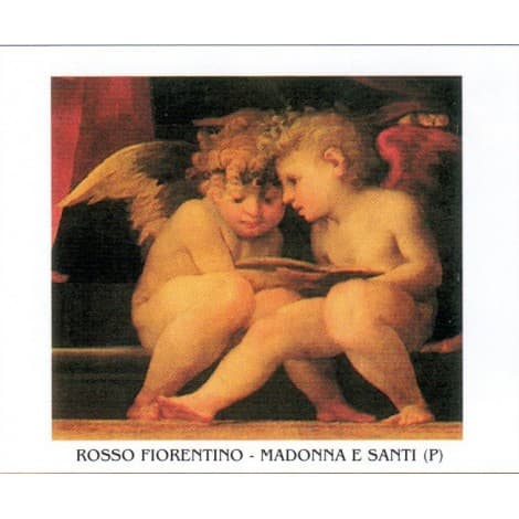 ROSSO FIORENTINO Madonna E Santi 24x30