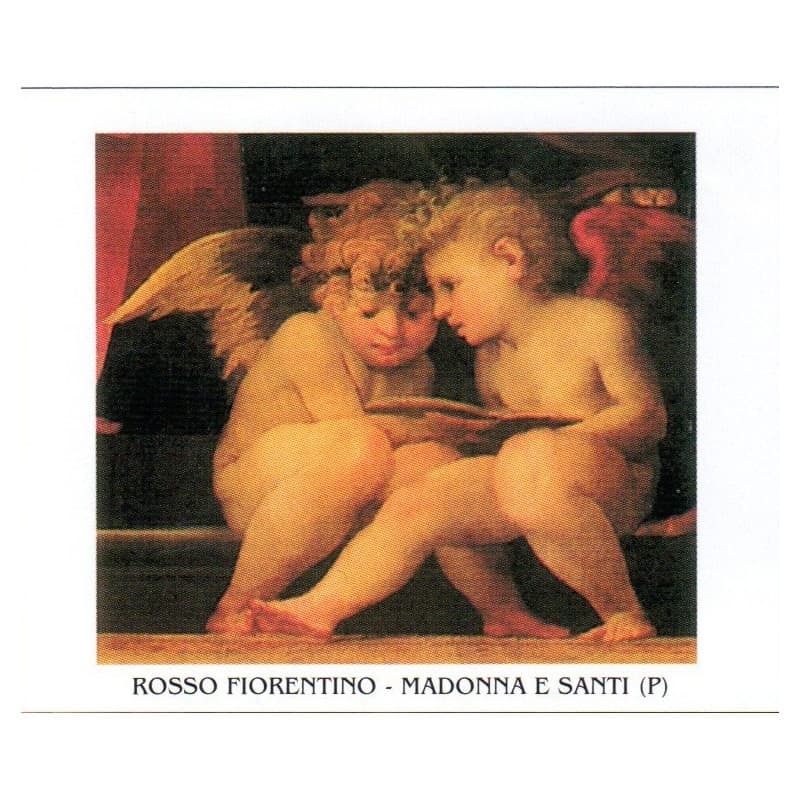 ROSSO FIORENTINO - Madonna e Santi 50x70 cm