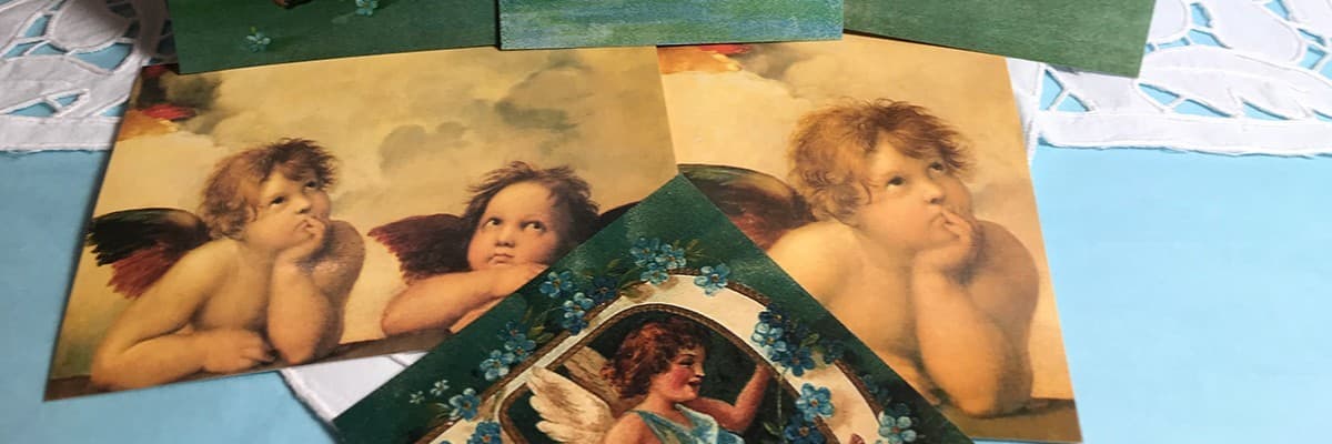 Carte Postale Ange - Affiche Ange - La Boutique des Anges - Vente d' ange
