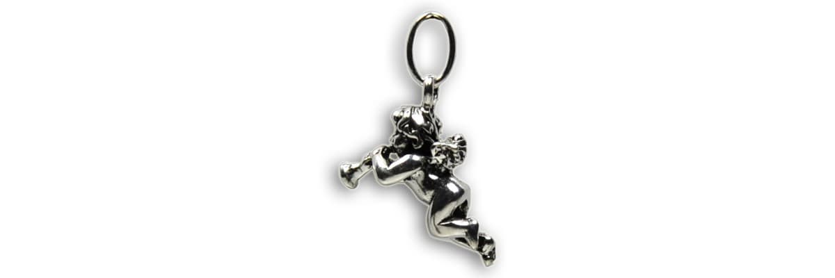 Pendentif ange - Breloque ange - Médaille ange - La Boutique des Anges - Ange en pendentif